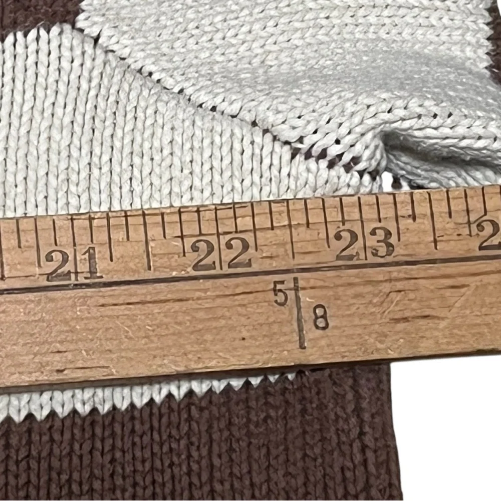 John Galt Cream & Brown Brianna Striped Sweater - Picture 14 of 15